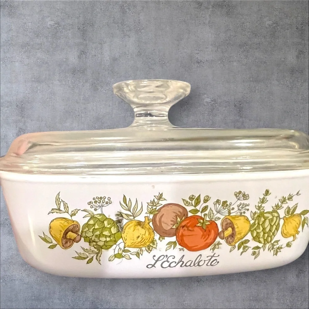 RARE SET Corningware ‘spice of life’ Bakeware Set‎